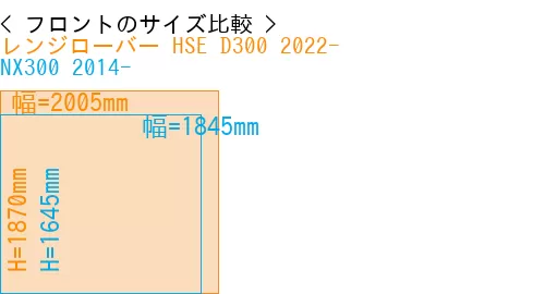 #レンジローバー HSE D300 2022- + NX300 2014-